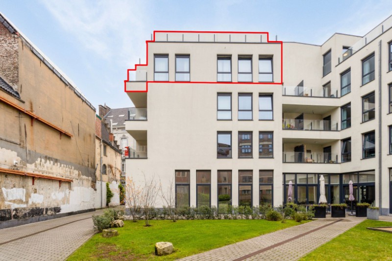 Assistentieflat te koop in centrum Gent met 2 terrassen - agence rosseel