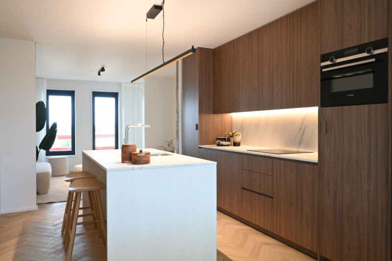 2-slaapkamerappartement op het derde verdiep met terras in Residentie Van Simaey - agence rosseel