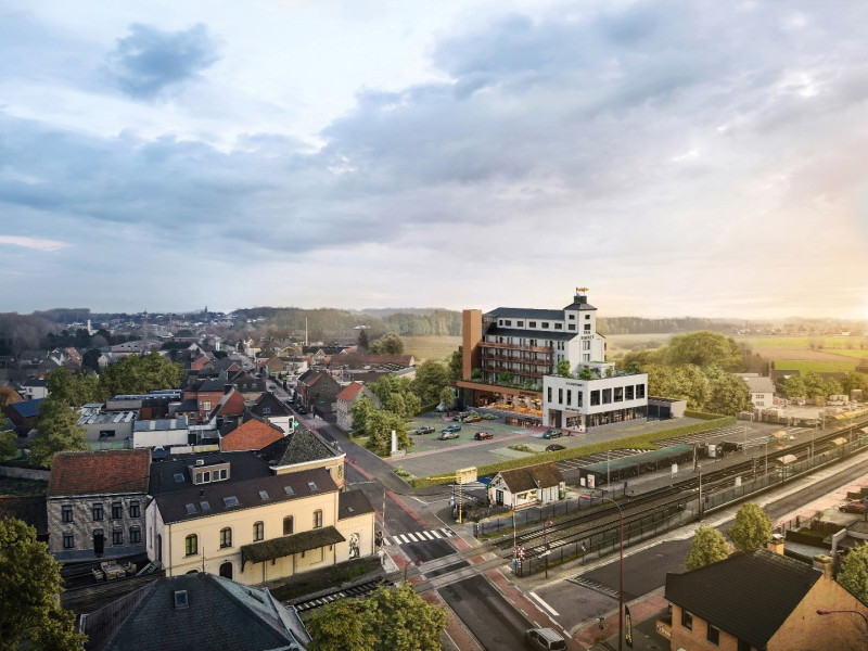 2-slaapkamerappartement op het tweede verdiep met terras in Residentie Van Simaey - agence rosseel
