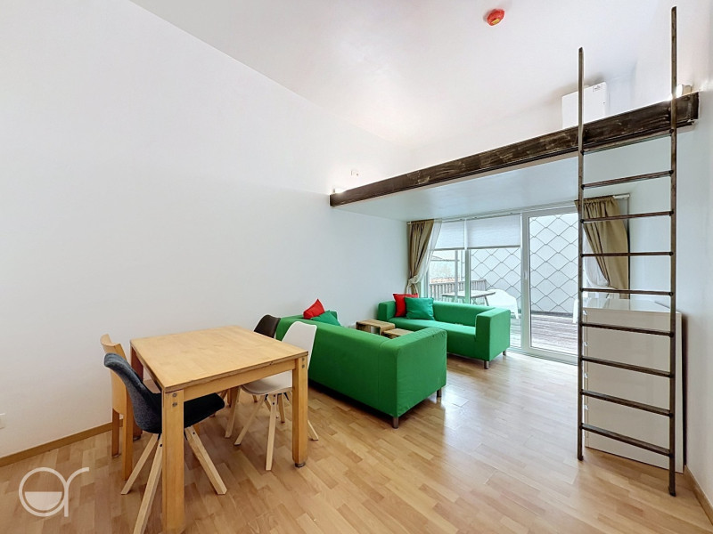 Gemeubeld duplex appartement met 2 slaapkamers & bureau – centrum Gent - agence rosseel