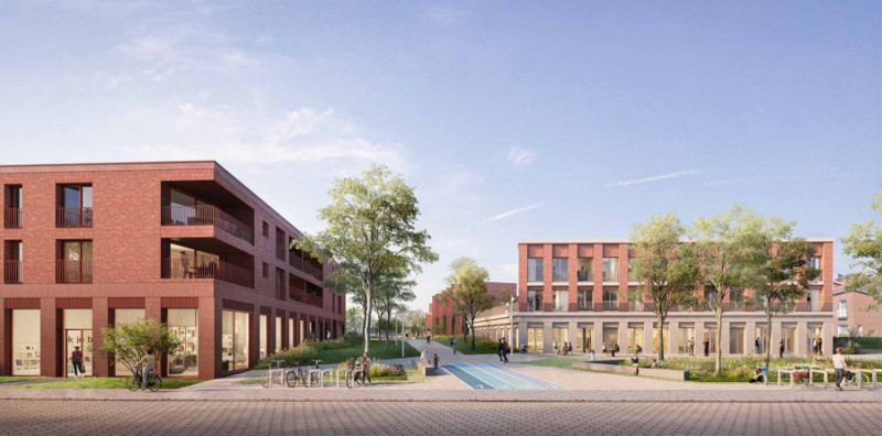 Commerciële ruimtes te koop in nieuwbouwproject De Stip – Gentbrugge - agence rosseel