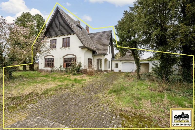 Statige te renoveren woning op groot perceel - Immo-Zone