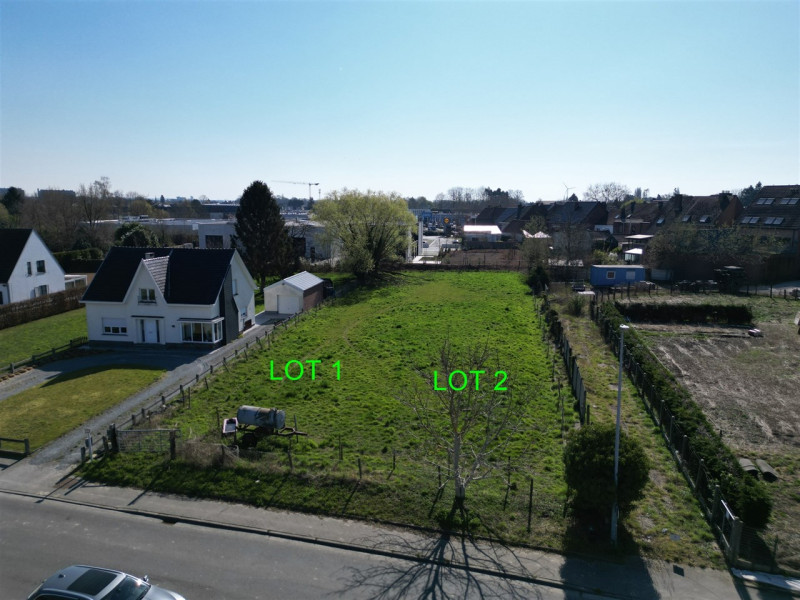 Bouwgrond voor halfopen bebouwing (lot 2) - 971 m² - Immo-Zone