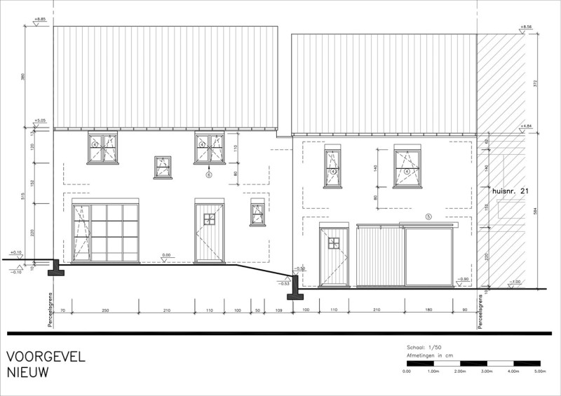 Bouwgrond met plan en vergunning op een terrein van 1107m²  - Immo-Zone