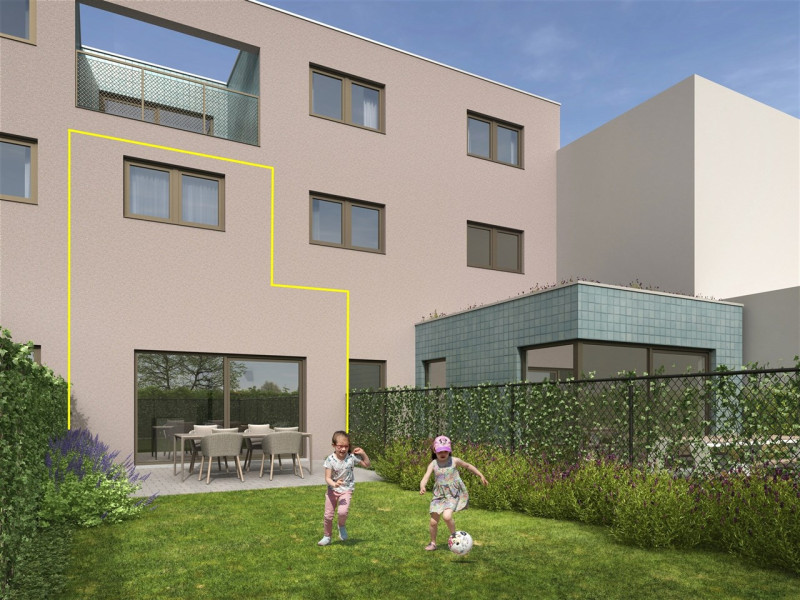 Gelijkvloers duplex appartement met tuin in Wetteren - Immo-Zone