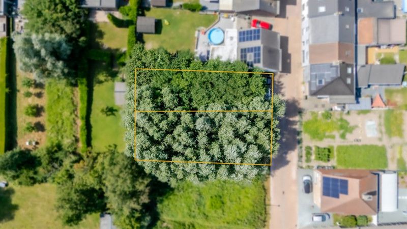 Bouwgrond voor halfopen bebouwing te koop in Welle - Immo-Zone