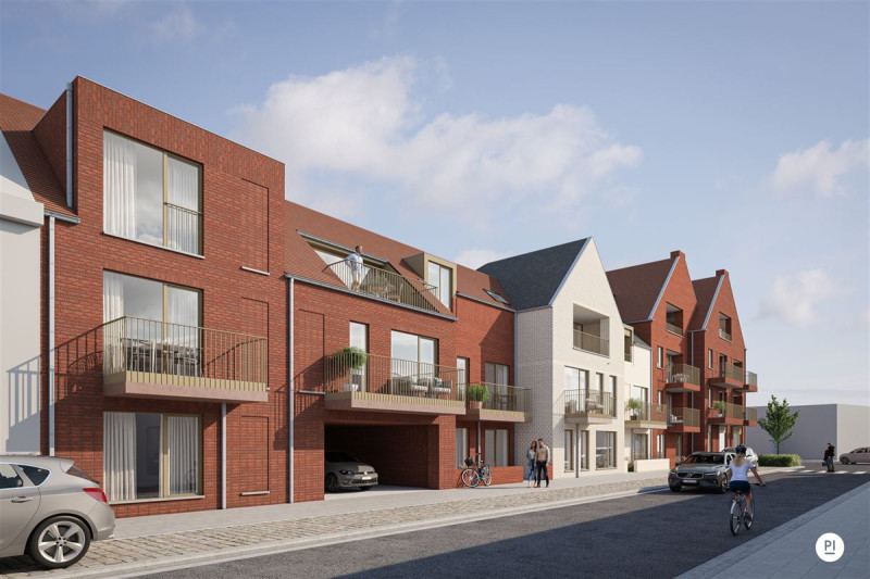 Doorzon appartement met 2 slaapkamers met open keuken en eiland en terras - PandInvest