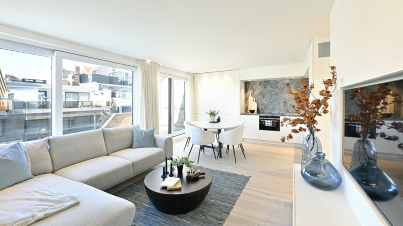 Penthouse-appartement vlakbij de zeedijk met zonneterrassen  - Alex Dewulf