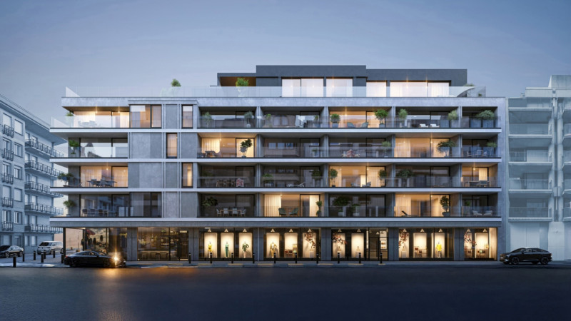 Residentie 9: luxueus wonen tussen de Zeedijk en het Van Bunnenplein. - Alex Dewulf
