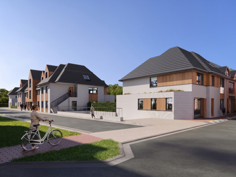 Nieuwbouwwoning met 5 slaapkamers en ondergrondse garage op een toplocatie in Westkapelle - Alex Dewulf