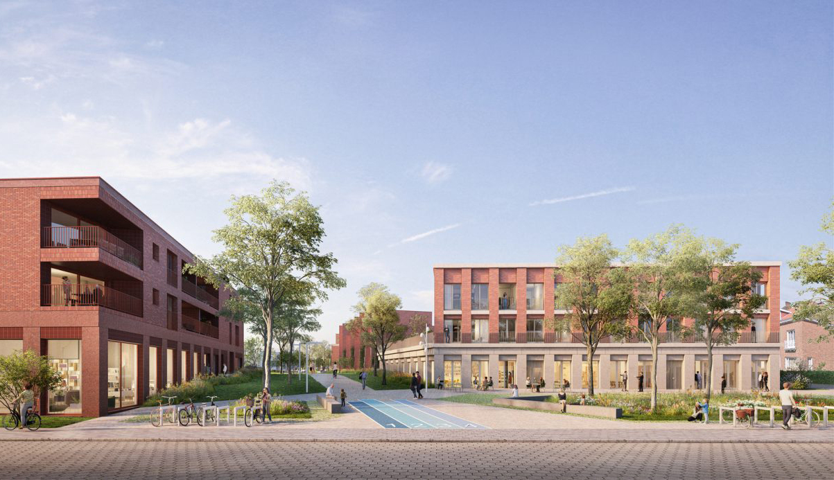 De Stip: Groen en duurzaam wonen in Gentbrugge in Gentbrugge